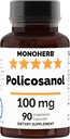 MONOHERB Policosanol 100 mg per Capsule - 90 Veg Capsules