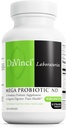 DAVINCI Laboratorios Mega Probiótico ND - Suplemento Probiótico No-Dairy Soporta Gut, Digestivo " Salud Cerebro* - Gut Health Support Supplement with Non-Dairy Complex* - 120 Vegetarian Caps