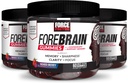 FORCE FACTOR Forebrain Gummies, 3-Pack, Nootropic Brain Support Supplement for Memory & Focus, Brain Vitamin with COGNIGRAPE " Huperzine A, Focus Gummies to Support Recall & Sharpness, 180 Gummies