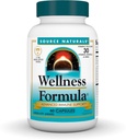 Fuente Natural Wellness Fórmula Bio-Alineado Vitaminas " Herbal Defense for Immune System Support - Suplemento dietético " Immunity Booster - 60 cápsulas