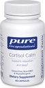 Pure Encapsulations Cortisol Calm - Supports Cortisol Health & Relaxation - Contains Ashwagandha & L-Theanine - Restful Sleep - 60 cápsulas