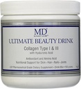 MD Ultimate Beauty Drink Powder CollagenType I & III | Collagen Dietary Supplement with Antioxidants | Provides Nutritional Support to Skin, Hair, Nails, Joints | 150 Grams