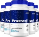 (5 Pack) Prostosil Capsules, All Natural Formula For Prostate Health Support, Maximum Strength Herbal Supplement for Control and General Health, Prosto sil Vitamin Pills Official Review (300 Capsules)