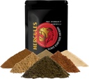 Hercules Hercules Pre Workout Herbal Supplement from No Additives Just Cistanche, Rhodiola, Cordyceps, Shilajit, Polyrhachis Ant & Maral Root to Boost Performance (Powder 100g)