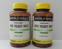 MASON NATURAL Red Yeast Rice Capsules - 60ct, Pack de 2
