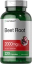 Horbäach Beet Root Powder Capsules  220 Pills ← Herbal Extract ← Non-GMO, Gluten Free Supplement