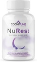 CogniTune Natural Sleep Supplement - Non Habit Forming Sleeping Pills, Non Drowsy Herbal Sleep Aid Formula w/Melatonin, Valerian Root, Lemon Balm, Chamomile, GABA, L-Theanine, Magnesium, Amino Acids