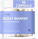 Teami Bloat desterrar el gas rápido y el alivio de la hinchazón para las mujeres - Debloat píldoras para apoyar la digestión, asegurar la regularidad y el alivio del estreñimiento - Natural Herbal Belly Cleanse with Digestive Enzymes