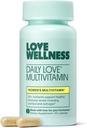 Love Wellness Daily Love Multivitamin for Women ← Supports Energy, Cortisol, Immune Health, Stress Relief, " PMS  durable Complete with Vitamin D, C, Iron, Calcium, Zinc, " Biotin, Magnesium tención 60 Count