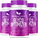 (3 Pack) GlycoEase Glyco Optimizer - Official GlycoEase Pills Natural Supplement Support, Glycoease Premium Naturals Capsules, Glycoeas Advanced Formula Reviews, 90 cápsulas para 3 meses