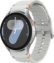Samsung Galaxy Watch 7 44mm LTE AI Smartwatch w/Energy Score, Wellness Tips, Heart Rate Tracking, Sleep Monitor, Fitness Tracker, 2024, Silver [US Version, 1Yr Manufacturer Garantía]