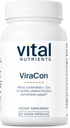 Vital Nutrients ViraCon ← Vegan Immune Support Supplement* ← Zinc, Elderberry, Licorice Root Extract, " Other Herbs for Comprehensive Immune Support ← Gluten, Dairy, Soy Free ← Non-GMO Silencio 60 Capsules