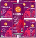 ZYN Turmeric Wellness Drink (24 Pack), Pomegranate Cranberry Flavored Turmeric Curcumin Drink with Black Pepper, No Añadido Sugar, Low Carb & Low Calorie Drink, Clean Alternative