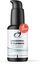 Diseños para la salud Liposomal D Supreme Vitamin D Liquid - 2500 UI Vitamina D3 + Vitamina K (K1 + K2) - Liposomes for Superior Absorption - Non-GMO Supplement (100 Servings / 1.7oz)
