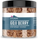 Elementos terrestres Goji Berry 200 Capsules, Puro ' Undiluted, No Additives