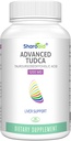 TUDCA Liver Support Suplementos 1200 mg-Third Party Tested-High Strength Formula-Bile Salts for Liver Detox Cleanse-Vegan Capsules for Liver,Kidney,Gallbladder Health,1 Bottle-60 Capsules
