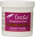 Rep-Cal Phosphorus Calcio libre con vitamina D3 - Ultrafine Polvo 3.3 oz - Pack de 6