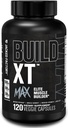 Jacked Factory Build-XT Max Muscle Builder para Hombres y Mujeres - ATP Suplemento con Peak02 Cordyceps, KSM-66 Ashwagandha, " ElevATP para la recuperación muscular, el crecimiento muscular, mayor resistencia - 120 Conde