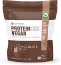 NutraOne ProteinOne Vegan Plant-Based Powder Vegan Protein Powder, Dairy-Free, Pea and Rice Protein (Chocolate Milk)