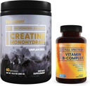 BioEmblem Vitamina B-Complex y Polvo de Monohidrato de Creatina