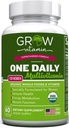 cultivar vitamina One Daily Multivitamin for Women - Energy Support - Suplemento Alimentario completo para el cabello nórdico, la piel, las uñas - non-GMO - No soy - Gluten Gratis - 60 cápsulas - 2 Month Supply