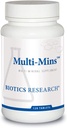Biotics Research Multi-Mins (Potent Mineral Combination) Suplemento Multi Mineral Biodisponible con Chelates Minerales y Minerales de Traza Alimentaria Integral. Magnesio, cromo, yodo (120 Tabletas)