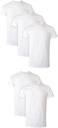 Camiseta de rendimiento de Hanes Men, X-Temp Moisture-Wicking Crewneck, Blanco 5-Pack