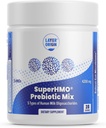 Mezcla Prebiótica SuperHMO con fibra prebiótica 5-HMO para Gut, Digestión, Salud cerebral - Polvo, 28 Servimientos