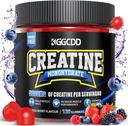 Cretina Monohidratos Gummies Azúcar Gratis, 5g de Monohidrato de Creatina por Serving for Muscle Maximum Strength, Energy Focus Endurance, creatine Supplements for Women Men 120Count Mixed Berry