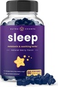 NutraChamps Sleep Gummies for Adults &amp; Kids peru Melatonin Gummies with Chamomile, Valerian &amp; L Theanine ← Seguro &amp; Efectivo para Niños y Adultos ← Vegan Childrens Melatonin 3mg, 1,5 mg, o 6mg