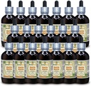 Kava Kava (Piper Methysticum) Tincture, Dried Root Liquid Extract (Marca: HerbalTerra, Proudly Made in USA) 20x4 fl.oz (20x120 ml)