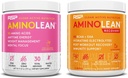 RSP NUTRITION AminoLean Pre Workout Energy (Pink Lemonade 30 Servings) con AminoLean Recovery Post Workout Boost (Blood Orange 30 Servimientos)