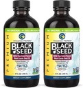 Increíble Herbs Premium Black Seed Oil - Gluten Free, Non GMO, Cold Pressed Nigella Sativa Aids in Digestive Health, Immune Support, Brain Function - 8 Fl Oz (Pack of 2)