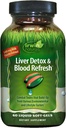 Irwin Naturals Liver Detox " Blood Refresh - 60 Liquid Softgels - Liver " Antioxidant Support