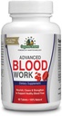 Organic Farms Vitamins Blood Work - 60 Tablets - Improves Circulation - 100% Natural Dietary Supplement
