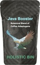 Holistic Bin Organic Mushroom Coffee Java Booster - Mountain Eagle ¦ Adaptogen Coffee Añadir en con Chaga Mushroom Powder, Shilajit Powder, " Cacao Nibs  durable Memory and Focus Supplements for Adults