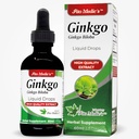 Laboratorio FITO MEDIC - Ginkgo biloba, para Memoria y Concentración, Puro -Ginkgo biloba Extracto -Ultra alta absorción, alcohol libre.