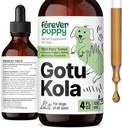 Forever Puppy Gotu Kola Drops for Dogs - Gotu Kola Extract " Centella Asiatica for Brain Health Support - Suplemento Nutricional Cerebro para perros de todas las razas " Sizes - 4 oz