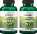 Swanson Burdock Root Kidney &amp; Liver Support - Detox Skin ayuda a eliminar las toxinas del cuerpo - Apoyar bien el sistema de inmunología saludable - Herbal Antioxidante Suplemento (460 mg 100 cápsulas) (2 Pack)