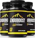 (3 Pack) Endoboost for Men - (Oficial) Endoboost Performance, Endo Boost Supplements, Endoboost Boost Capsules, Endobost Reviews for Health Pills Pro Advanced Formula (180 cápsulas)