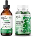 Wild &amp; Organic Stinging Nettle Root Tincture 4 fl oz &amp; Stinging Nettle Root Gummies