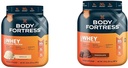Fortaleza Corporal 100% Whey, Polvo Protein Premium, Vainilla, 1,74lbs (Packaging May Vary) & 100% Whey, Polvo Protein Premium, Chocolate, 1,78lbs (Packaging May Vary)