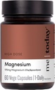 Me Today Magnesium Glycinate Suplemento – 175mg High Absorption Magnesium Glycinate Capsule for Muscle Recovery, Nervous System Support, Sleep & Relaxation – Vegan, Non-GMO, 60 Servings.