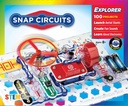 Snap Circuits Jr. SC-100 Electronics Exploration Kit, Más de 100 Proyectos, Full Color Project Manual, 28 piezas, STEM Educational Toy for Kids 8 +