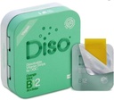 DISO - Vitamina B12 - Tiras Orales de rápida resolución, para Cansancio y Fatiga, Orange Mint Flavor, Vegan, Sugar Gratis, Maximum Absorption, Gluten Free, Individually Wrapped, 30 Dissolvable Strips
