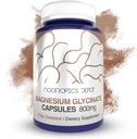 Nootropics Depot Magnesium Glycinate Capsules  vírgenes 180 Conde ¦ Suplemento Mineral Silencio Suplemento Magnesio Silencioso Apoya Corazón, Muscle, Nerve y Bone Health