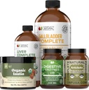 Productos naturales completos Digestión y Gut Health Bundle - Full Detox and Digestive Balance Cleanse
