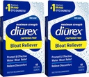 Diurex Max - Maximum Strength Caffeine-Free Diuretic Water Pills - Siéntete mejor y menos pesado, 48 conde (Pack of 2)
