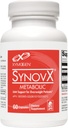 XYMOGEN SynovX Metabólico - Glucosamine Joint Support Suplemento - Incluido la vitamina C para la adición de apoyo inmunológico - Vegan, Gluten Free " Non GMO (60 cápsulas)
