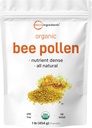 Micro Ingredientes Organic Bee Pollen Granules, 1 lb  sometida Fresh Harvest, Raw &amp; Natural Superfood ← Rica en B Vitaminas, Minerales, Proteína y Antioxidantes